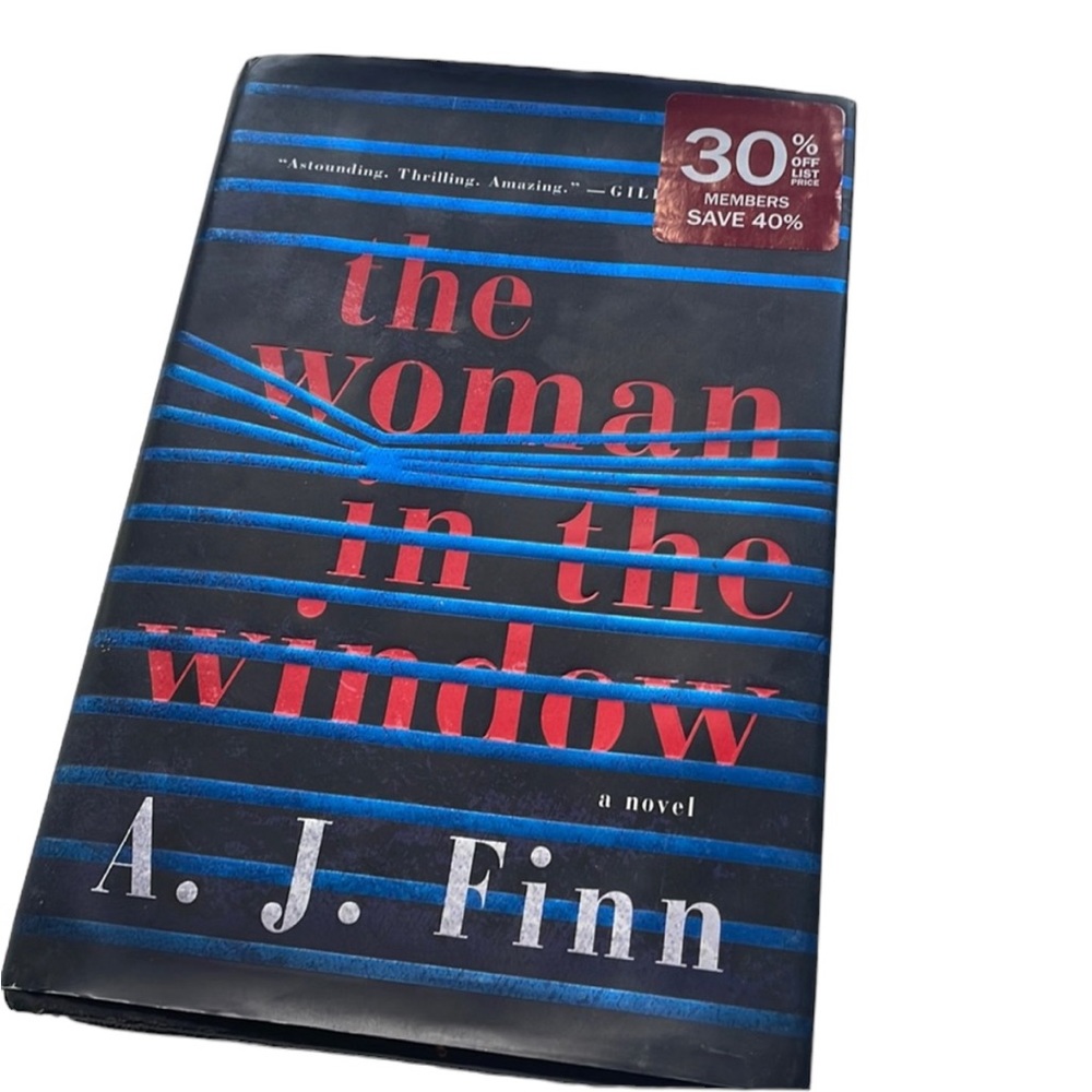 A.J. Finn: The Woman in the Window. Hardcover. EUC.